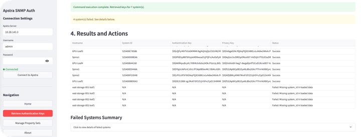 Apstra SNMP Hash Key Retrieval: Solving a Common Network Management Challenge